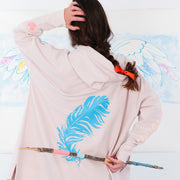 Feather Jacket, Lovbird Designs Toronto Ontario