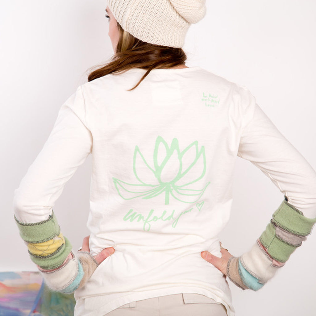 Wisdom Women's Organic Cotton Infinity T-shirt | Lovbird Design