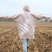 White Feather Jacket, 100% organic cotton, ethical Toronto